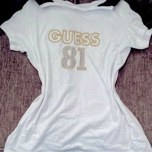 black and white baby tee